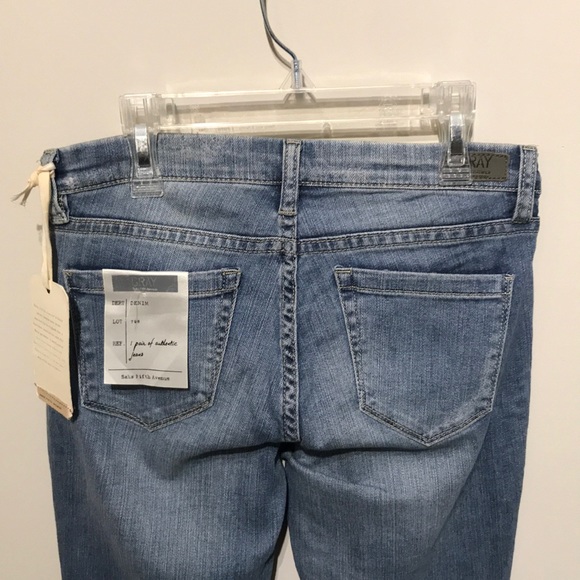 Saks Fifth Avenue Skinny Jeans with Lace Inserts - Picture 11 of 11